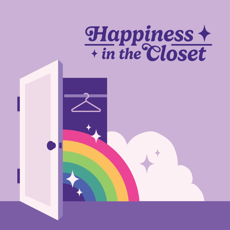 Happiness in the Closet Logo